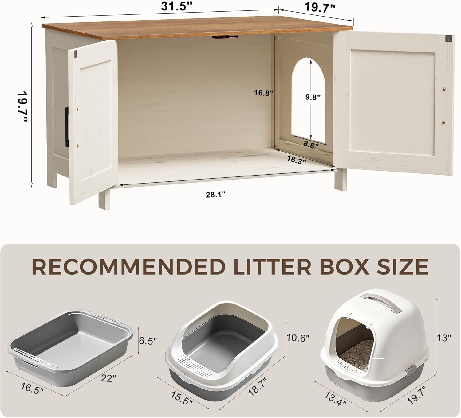Cat Litter Box Enclosure