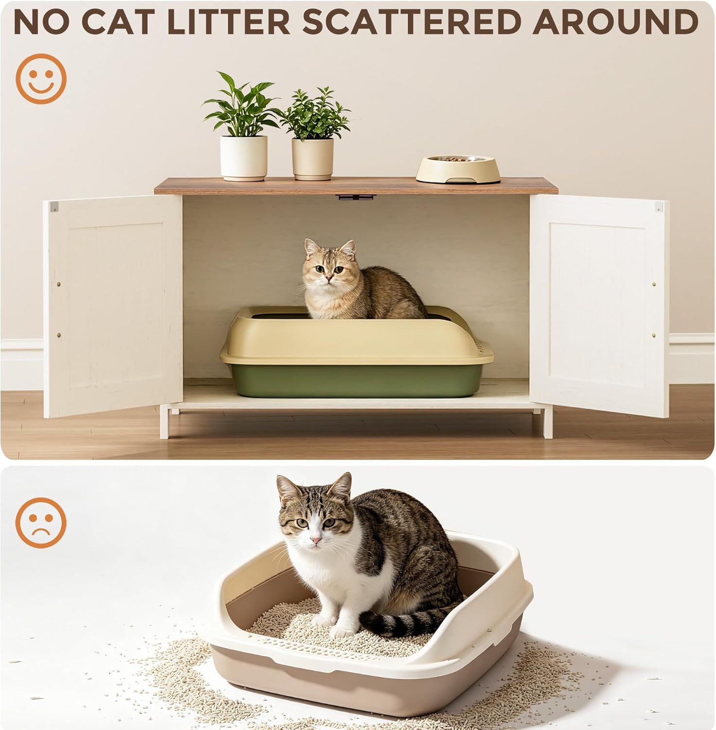 Cat Litter Box Enclosure